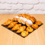 Caja de mini bollería francesa