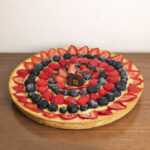 Tarta de frutas frescas con crema pastelera · 10 personas