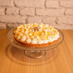 Tarta artesanal de limón y merengue